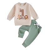 Geagodelia Baby Jungen 1. Geburtstag Kleidung Babykleidung Outfit Set Langarmshirt...