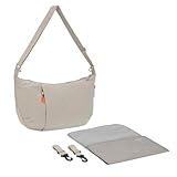 LÄSSIG Baby Wickeltasche zum Umhängen mit Wickelunterlage, Kinderwagenbefestigung,...