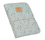 LÄSSIG Baby Windeltasche mit Wickelunterlage für unterwegs/Changing Pouch Floral mint,...