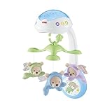 Fisher-Price 3-in-1-Traumbärchen-Mobile, Mobile für Babybett, Elektrisches Mobile mit...