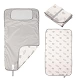 Hamur Home Tragbare Wickelunterlage Wasserdichte 40 x 70 cm Wiederverwendbare Baby...
