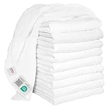 MAKIAN Mullwindeln 10er Pack, 80x80 cm, Oeko-TEX® Standard 100 geprüft, 10 Spucktücher...