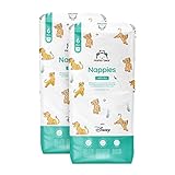 Amazon-Marke: Mama Bear Disney Ultra Dry Windeln Größe 6 (15+ kg) - MONATSBOX, Weiß,...