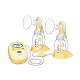 Medela Freestyle elektrische Doppel-Milchpumpe, inkl. Flaschen, Sauger, Akku, Tasche und...