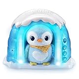 VTech Baby 2-in-1 Sternenlicht-Pinguin – Kuschelige Spieluhr-Einschlafhilfe mit...