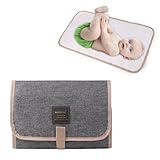 Tragbares Wickelunterlage, Faltbar Baby Wickelauflage, Wickelunterlage Wasserdichte,...