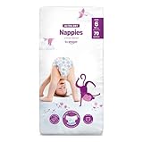 Amazon-Marke: Mama Bear Ultra Dry Windeln Größe 6 (15+ kg), Weiß, 70 Stück (1-er Pack)