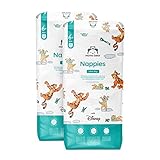 Amazon-Marke: Mama Bear Disney Ultra Dry Windeln Größe 6+ (16+ kg) - MONATSBOX, Weiß,...