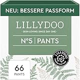 LILLYDOO green Baby Windeln Pants - Größe 5 (11+ kg),Halbmonatsbox (66...