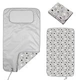 Hamur Home Tragbare Wickelunterlage Wasserdichte 40 x 70 cm Wiederverwendbare Baby...