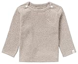 Noppies Unisex Baby U Tee ls Rib Natal T-Shirt, Taupe Melange-P757, 50