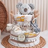 Windeltorte Boho Vintage Stil | Geschenk zur Geburt | Made in Germany | mit...